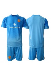 Manchester United Doelman Babytruitje Thuis tenue Kind 2025-26 Korte Mouw (+ Korte broeken)